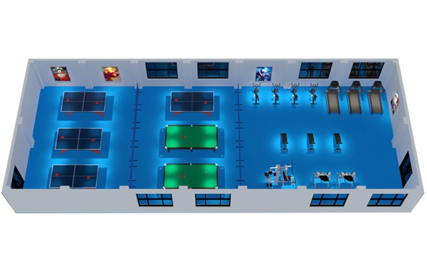 200平方健身房配置方案-广西星空xk体育健身器材有限公司 200平方健身房配置方案-广西星空xk体育健身器材有限公司